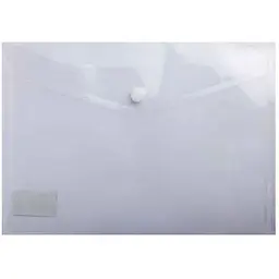 Папка-конверт BUROMAX на кнопці А5 прозора BM.3936-00
