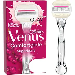 Станок для гоління Venus Olay Comfort Glide Sugarberry з 1 змінною касетою - мініатюра 2