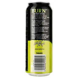Уцінка. Енергетичний безалкогольний напій Burn Apple Kiwi 500 мл   - мініатюра 2