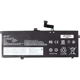 Акумулятор PowerPlant для ноутбуків LENOVO ThinkPad X390 (L18M6PD1) 11.46V 4190mAh (NB482658) - мініатюра 2