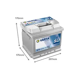 Акумулятор автомобільний Varta Blue Dynamic 44Ah (544402044) - мініатюра 3