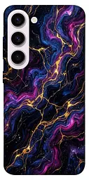 TPU чехол Demsky Purple space marble для Samsung Galaxy S23+