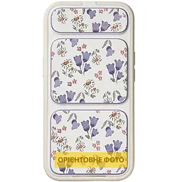 Чохол TPU Panel Stand для Apple iPhone 17 Pro (6.3") Floral Breeze