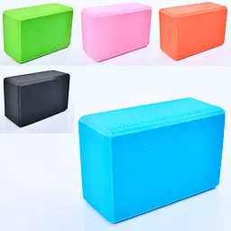 Блок для йоги EVA, 150-180 г, 23x15x10 см - мініатюра 2