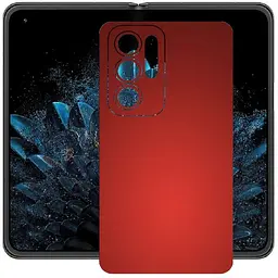 Захисна плівка StatusSKIN для Oppo Find N Корпус Вініл червона матова