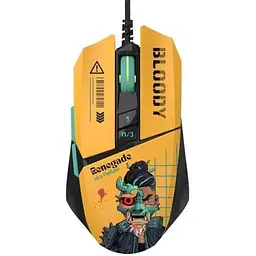 Миша A4Tech W63 Max Renegade Sunset USB оптична сенсор MAX BC3332-A 12K 100 - 12 000 dpi 250 IPS 6 кнопок