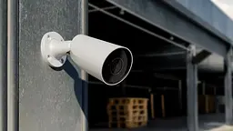 IP-камера Ajax дротова BulletCam 5 Мп 4мм PoE True WDR IP 65 ІЧ 35м аудіо кут огляду 75° до 85° вулична біла - мініатюра 2