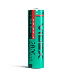 Акумулятор Videx 18650 (високого струму) 20A 2800mAh bulk/1шт VIDEX (24445-000)