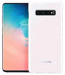 Чохол протиударний Official LED Cover EF-KG975CWEGRU для Samsung Galaxy S10 Plus (6.4") White
