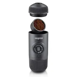 Портативна еспресо-кавоварка Wacaco Nanopresso з адаптером для капсул, механічна, для меленої кави - мініатюра 3