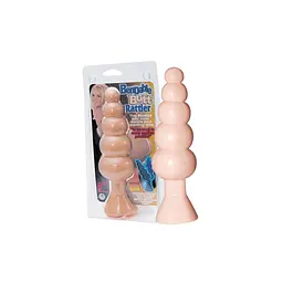 Анальна пробка NMC Bendable Butt Rattler 20 см (тілесний) - мініатюра 6