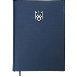 Щоденник датований Buromax Powerful 2026 A4 бумвініл/поролон синій (BM.2749-02)