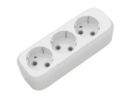 Розетковий блок Electrum SM-3E White (C-SM-1778)