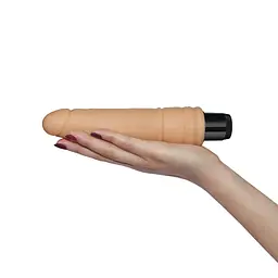 Вібратор Lovetoy Real Feel 20 см тілесний - мініатюра 5