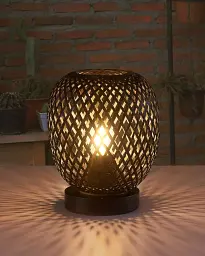 Настільна лампа Goldlux 329226 Zanzibar E27 1x20W IP20 Чорний - мініатюра 2