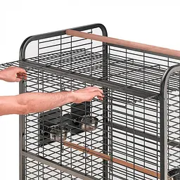 Клітка для птахів Ferplast EXPERT 100 р. 124.5 x 100 x h 156 cm - мініатюра 4