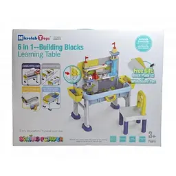 Дитячий ігровий стіл Microlab Toys для конструкторів (GT-15) - мініатюра 5