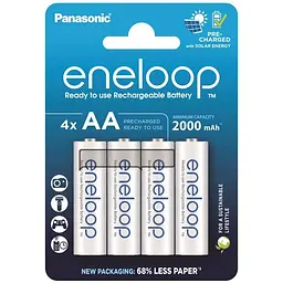 Акумулятор Panasonic BK-3MCDE/4CP Eneloop NI-MH AA 2000 мАг 4 шт.