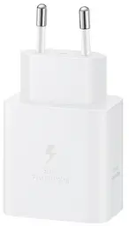 Мережевий зарядний пристрій Samsung 45W Compact Power Adapter EP-T4511NWEGEU Білий (7194665) - мініатюра 3