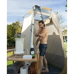 Намет Naturehike Shower Tent NH21ZP005 Brown - мініатюра 5