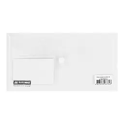 Папка-конверт на кнопці  Buromax DL Travel 240x130 мм прозора (BM.3938-00) - мініатюра 2