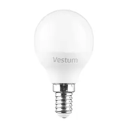 Лампочка Vestum G45 6W 3000K 220V E14 (1-VS-1204)