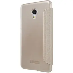 Чохол-книжка Nillkin Sparkle case Meizu M3e Gold - мініатюра 7