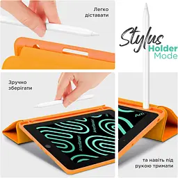 Чохол-книжка ArmorStandart Smart Fold Pen для Apple iPad 11 2025 (A16)/10.9 2024/2022 Orange (ARM89221) [156070] - мініатюра 7