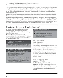 Cambridge Primary Global Perspectives 2-nd Edition. Teacher's Resource 5 with Digital Access - Адріан Рейвенскрофт - мініатюра 5