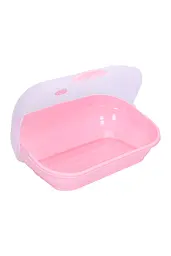 Хлібниця з кришкою Violet House Pink, 48х40х27 см, рожевий (0720 PINK c крыш. 40*27*48 см) - мініатюра 3