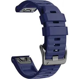 Ремінець ArmorStandart Silicon для Garmin 26mm Dark Blue (ARM60804) [141548]
