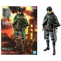 Фігурка Banpresto Атака Титанів Леві Attack on Titan Levi 16 см WST АТ LE 22.