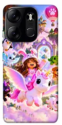 TPU чохол Demsky Happy chaos для Tecno Spark Go 2023