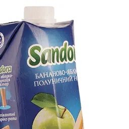 Нектар Sandora Бананово-яблучно-полуничний 500 мл (546555) - мініатюра 4