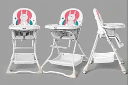 Стілець для годування TILLY Buddy T-633/2 Coral Rabbit /1/ - мініатюра 2