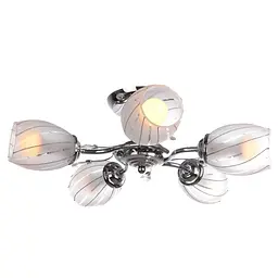 Люстра стельова Brille класична E14 40W CH (LK-222C/5)