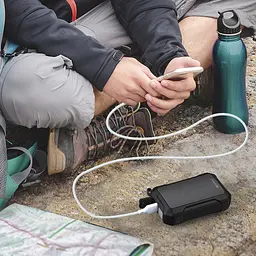 Універсальна мобільна батарея Sandberg 10000mAh Hand Warmer з обігрівачем рук 2A, USB, Type-C in, PowerThru, LED ліхтар 1W - мініатюра 6