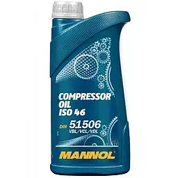 Олива гідравлічна Mannol Compressor Oil VDL 46 1 л
