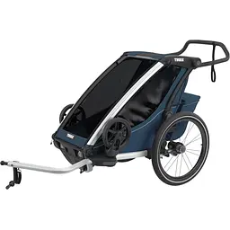 Дитяча коляска Thule Chariot Cross Single (Majolica Blue) (TH 10202021) - мініатюра 5