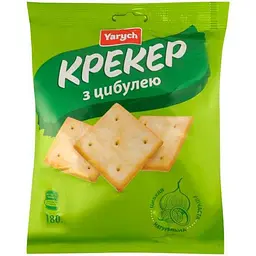 Крекер YARYCH 180г З цибулею