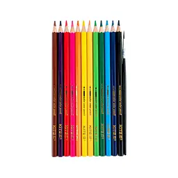 Олівці кольорові Kite Classic акварельні 12 кольорів (K-1049) - мініатюра 3