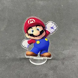 Акрилова колекційна фігурка Chibi Super Mario Маріо 10 cм - мініатюра 2