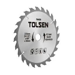 Диск пильний Tolsen пильний з ТВС напайками по дереву 254х60Т*30мм (76461)