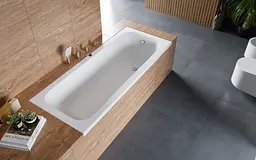 Ванна акрилова Radaway Mia Eco 160x70 з ніжками, біла (WA1-55-160x070) - мініатюра 2