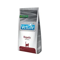 Сухий лікарський корм Farmina Vet Life Hepatic для котів, з хронічною печінковою недостатністю, 400 г