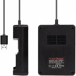 Зарядний пристрій для акумуляторів USB Li-ion Charger MS-5D82A 4.2V/2A з 2 слотами - мініатюра 4