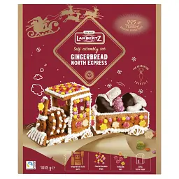 Новорічний Пряниковий Потяг Lambertz Gingerbread North Express 1035 г
