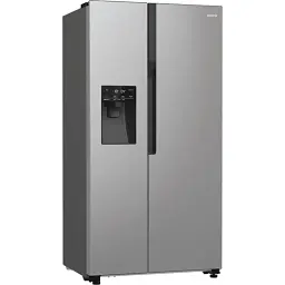 Холодильник Gorenje SBS 179х70х92 см 2 двері 376(190) л А++ NF+ Інв. диспенсер генератор льоду Зовн. Диспл нерж - мініатюра 2