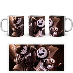 Чашка Bendy and the Ink Machine Бенді та чорнильна машина BIM 02.09 330 мл білий - мініатюра 4