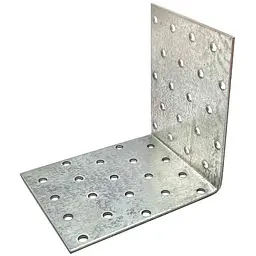 Кутник меблевий перфорований симетричний TNX 100 x 100 x 80 x 2мм